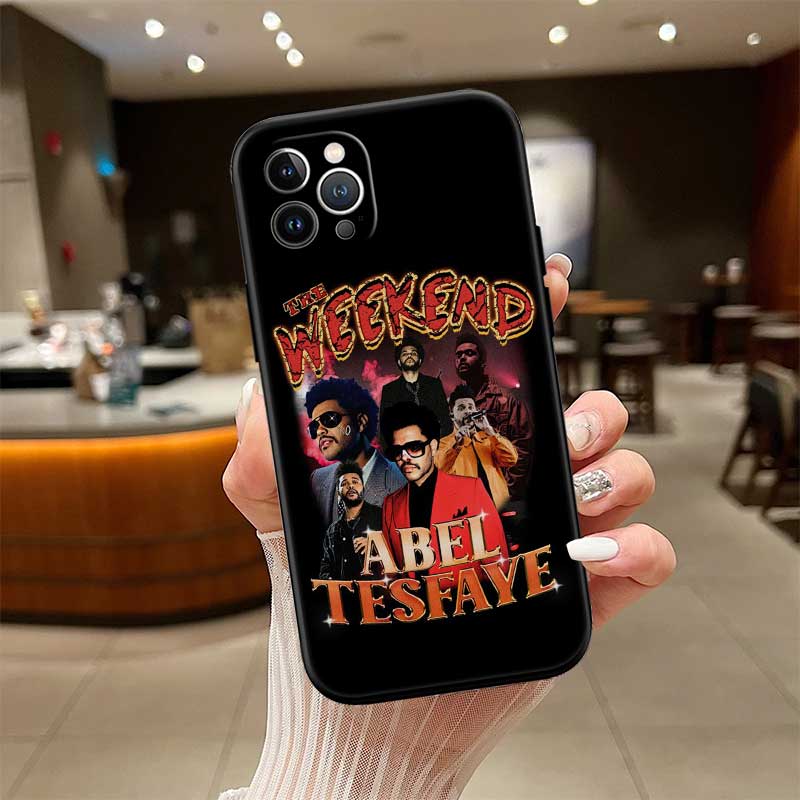 RE60 The Weeknd New High-End Shell Phone Case for iPhone SE X XS XR 16E 17 11 Pro Max 8 7 6 6s Plus Air