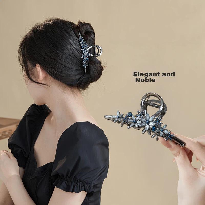 CHIMERA Hair Claw Clip, Hair Accessory, Elegant Rhinestone Hairpiece