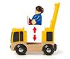BRIO WORLD Rail & Road Travel Set [33-Piece Set] for Ages 3+ (Wooden Train with Rails) 33209