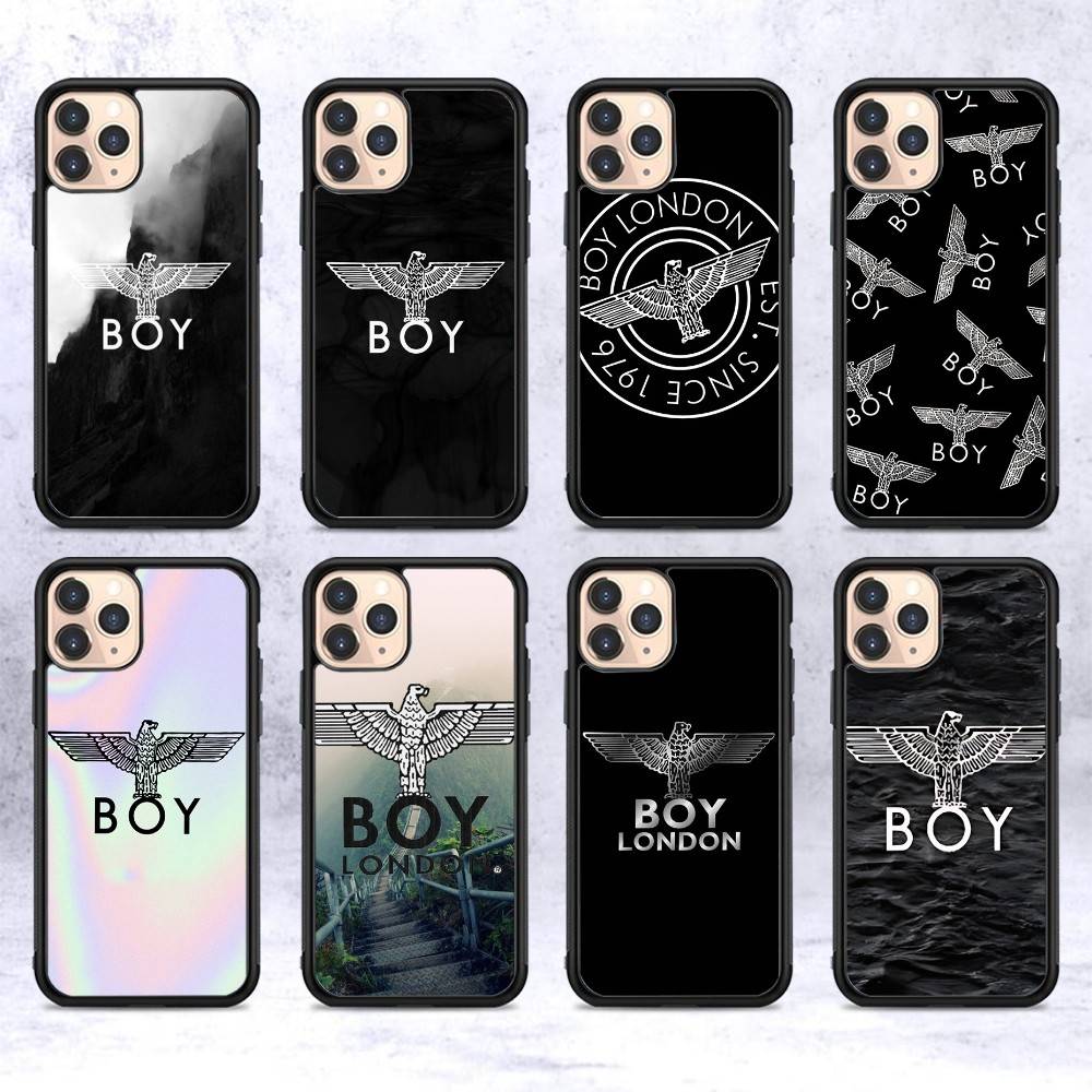 Fashion Brand Boy L-London Phone Case For IPhone 17 Pro 16 Plus 16 Pro Max 15 14 13 12 11 PC+TPU Back Cover