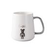 Mug with Lid Spoon Ceramic Cup for Women Home Couple Water Cup Office Coffee Cup for Boys Tea Cup High Appearance