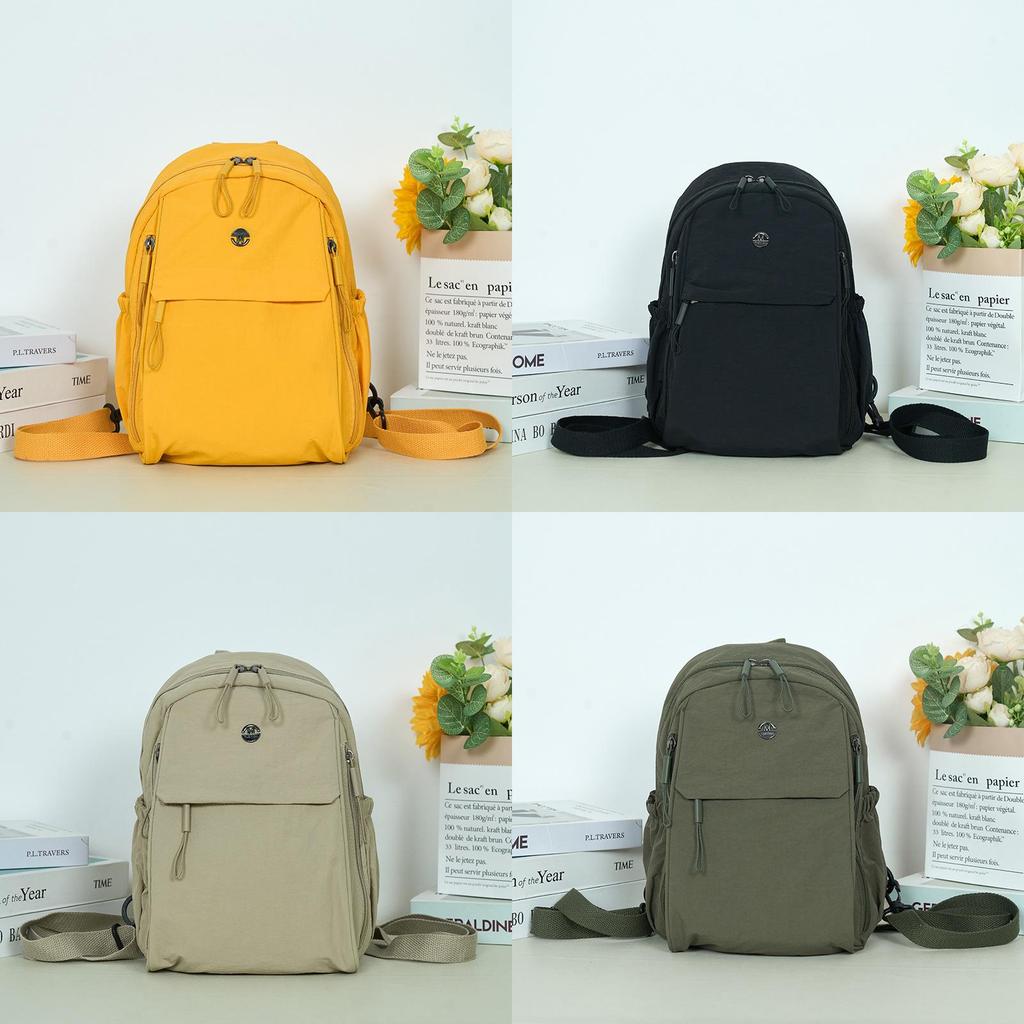 Lightweight Oxford Material Girls Backpack With Multiple Compartments For Everyday Use