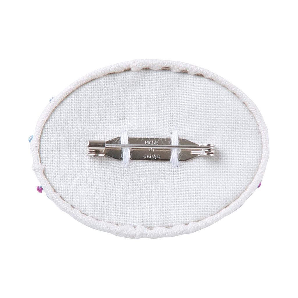 Olympus Thread Manufacturing Olympus French Embroidery Brooch Kit K9082 Blue Co., Ltd. OLY-K9082