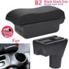 For Nissan Sunny Armrest Box For Nissan March Micra K13 Car Armrest Arm Storage Box Retrofit Parts Car Accessories 2010-2025
