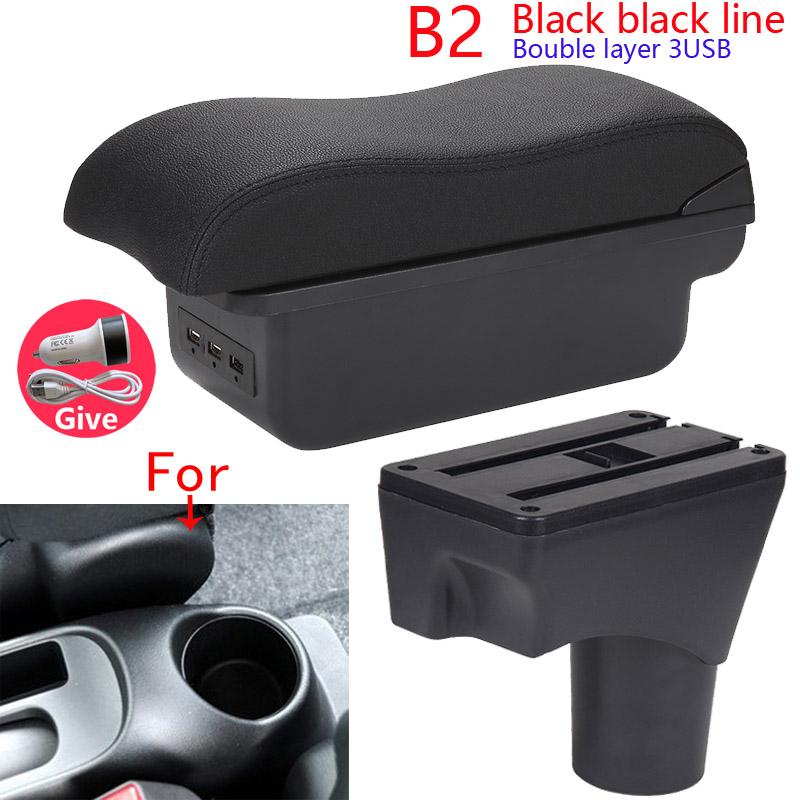 For Nissan Sunny Armrest Box For Nissan March Micra K13 Car Armrest Arm Storage Box Retrofit Parts Car Accessories 2010-2025