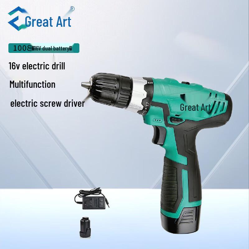 

DAYI Cordless Dual-Speed Electric Drill & Screwdriver CN plug (adapter included)