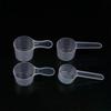10Pcs 15/25/30/35g Transparent Plastic Milk Powder Spoon With ML Graduated Kitchen Baking Measuring Spoon