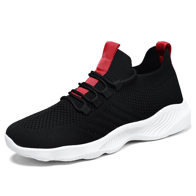 Summer Men Shoes White Mesh Sneakers Breathable Running Shoes Fashion Casual Walking Shoes Zapatillas Hombre Plus Size Footwear