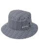 Bucket Hat Golf Hat FR [Pin Apparel] Women's (Stripe) / / 622-5187306 120_Navy