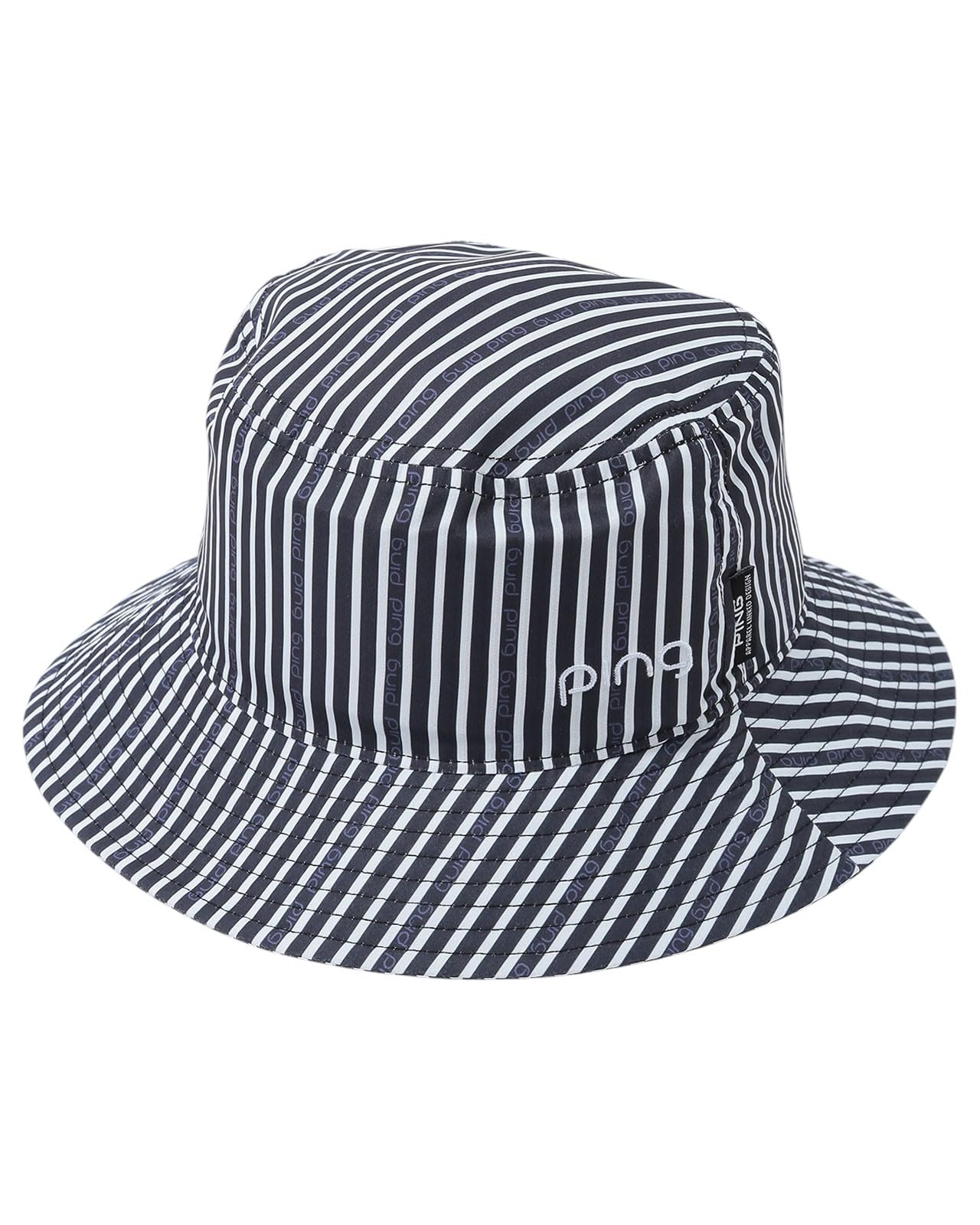 

Bucket Hat Golf Hat FR [Pin Apparel] Women s (Stripe) / / 622-5187306 120_Navy