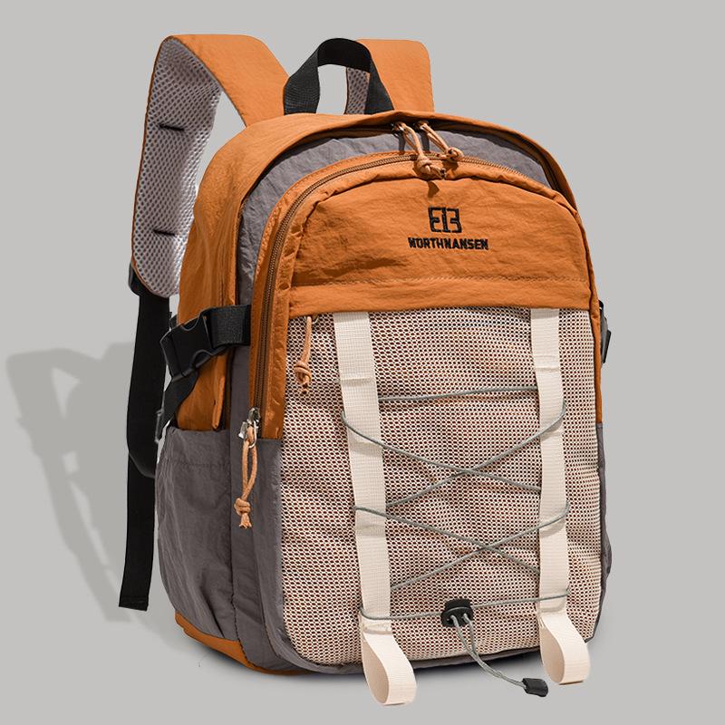 Herren Outdoor-Bergsteiger- und Reiserucksack mit großem Fassungsvermögen - Leicht, modisch, lässiger Studenten-Buchrucksack