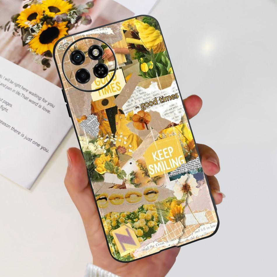 Für ITEL S23 Hülle ItelS23 S 23 S665L Mode Cooles Muster Weiches Silikon TPU Handyhüllen
