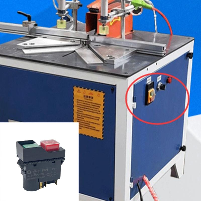 Advanced CK21 Electromagnetic Component Electromagnetic Switches PA66 Push Button Enhances Functionality of Equipment