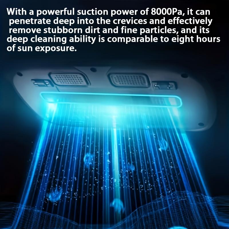 1PC Household Bed Wireless Mite Remover Vacuum Cleaner Strong Suction with Ultraviolet Sterilization Mite Remover Strong Pat Sterilization