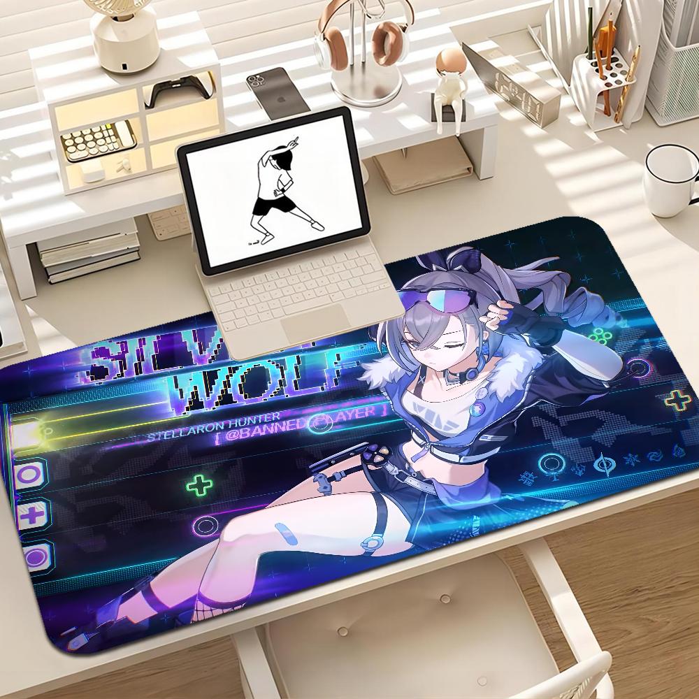 Honkai Star Rail Mousepad Boy Pad Natural Rubber Gaming Mousepad Desk Mat Size For Gameing World Of Tanks CS GO Zelda