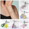Charm-Perlen-Komponenten Sterling Silber Kupfermetall Seerose Kaffeetassen Magier-Charm-Perlen-Komponente Kompatibel Mit Authentischem Original-Armband