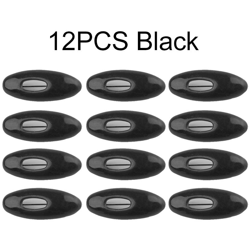 12PCS/Set Muslim Headscarf Needle Black White Random Colored Plastic Scarf Pin Safety Clips DIY Useful Headscarf Decorations ZYF
