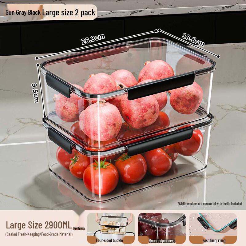 Sichun Food-Grade Airtight Freezer Storage Container