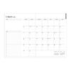 Planner 2026 Schedule March 2026 Weekly Weekly Vertical Souple Plus Lamp Black EDiT Book, Start, Notebook, Semi-A5, Three-Part Layout, 26SDR-ETH01-BK