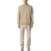 STONE ISLAND Ghost Series Solid Color Ribbed Collar Badge Knit Sweater Men Sweater L2S1551000-63S00FA-V0090