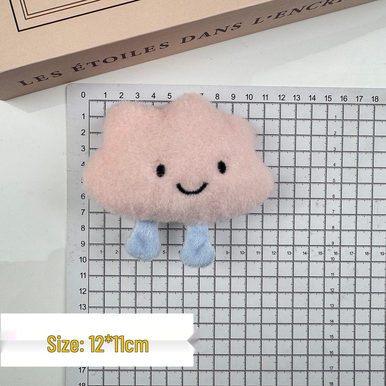 

Cartoon Cloud DIY Charms: Cute Decorative Accessories for Children s Slippers & Clothing Original - Back Opening