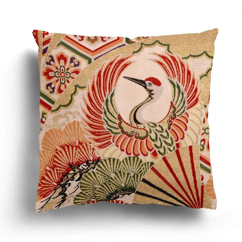 Retro Imitation Embroidery Totem Plush Pillowcase Sofa Cushion Cover Single  Four Seasons
