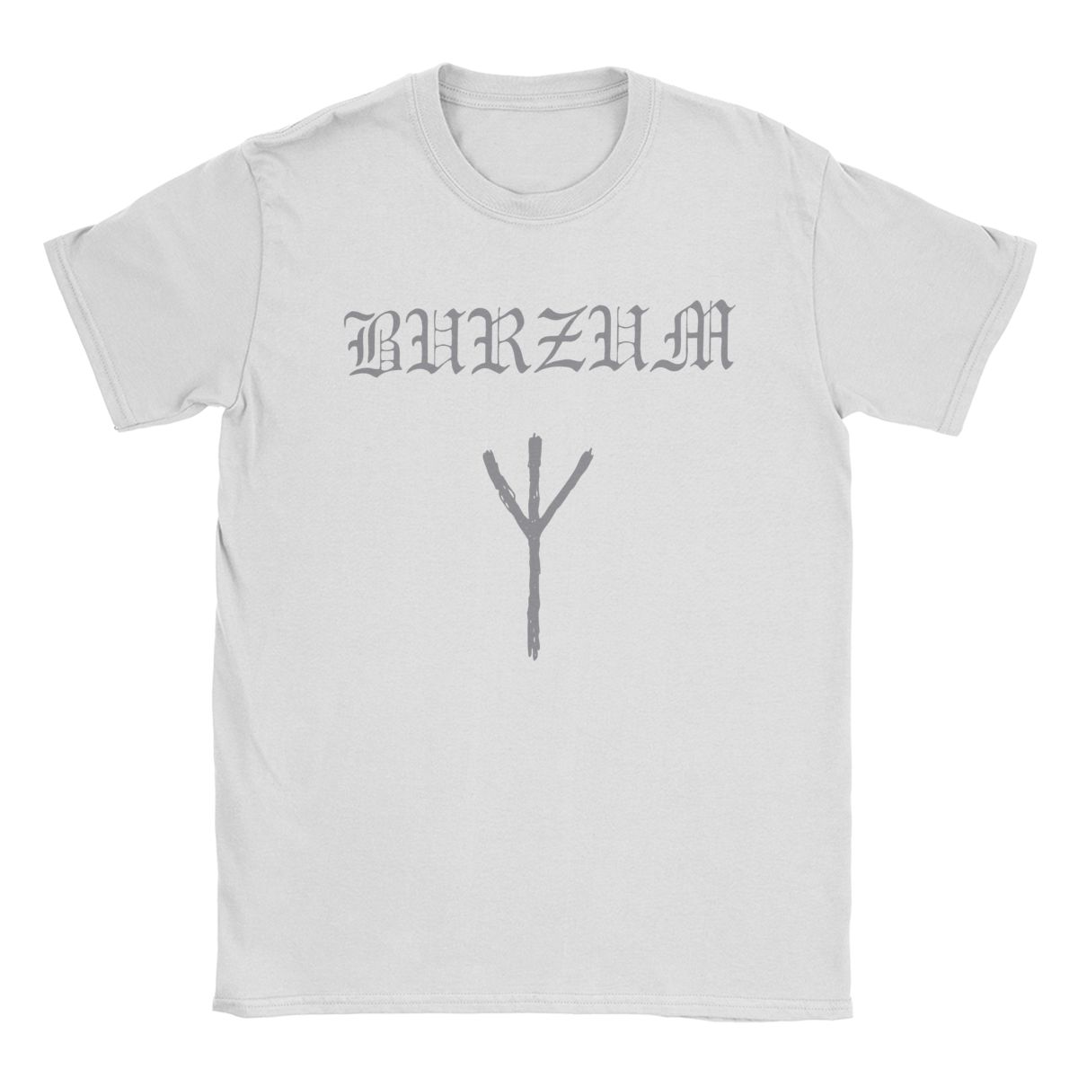

Burzum The Three Arrow Мужские футболки Новинка Футболка Футболки с коротким рукавом и круглым вырезом Футболки из чистого хлопка 6XL Одежда XXXL белый