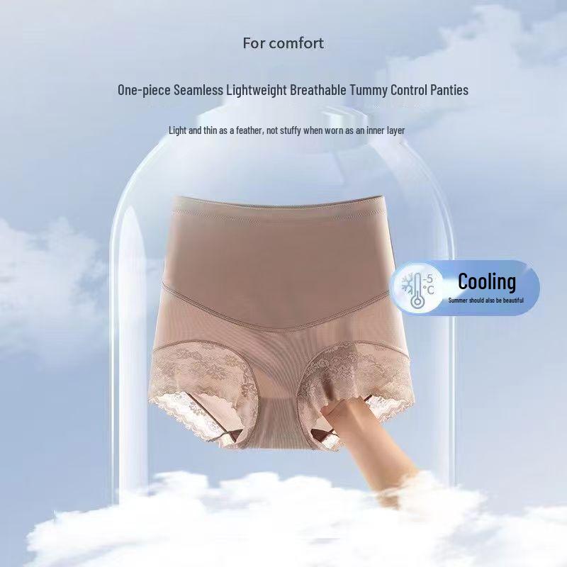 Hot-Selling High-Waist Women's Shaping Panties: Abdomen Control, Hip Lifting, Postpartum Support, Mid-Waist Fit.