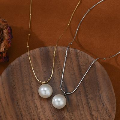 Colliers Design de Mode Collier de Perles Collier Style Ins pour Femmes Breloques Mode Pendentif Vintage Bijoux Accessoires Populaires