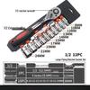 Dafei 12-Piece Labor-Saving Ratchet Wrench Set for Fast Manual Car & Motorcycle Repairs