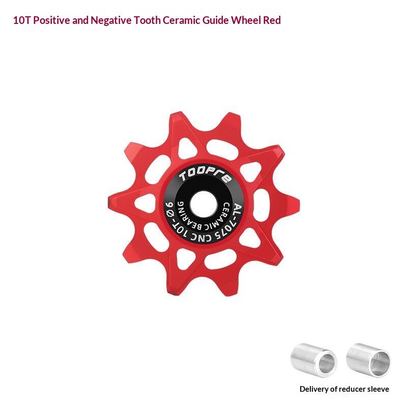 Experience Smooth Riding with 10 12 14 16T Aluminum Bicycle Derailleur Jockey Wheels Ceramic Bearings