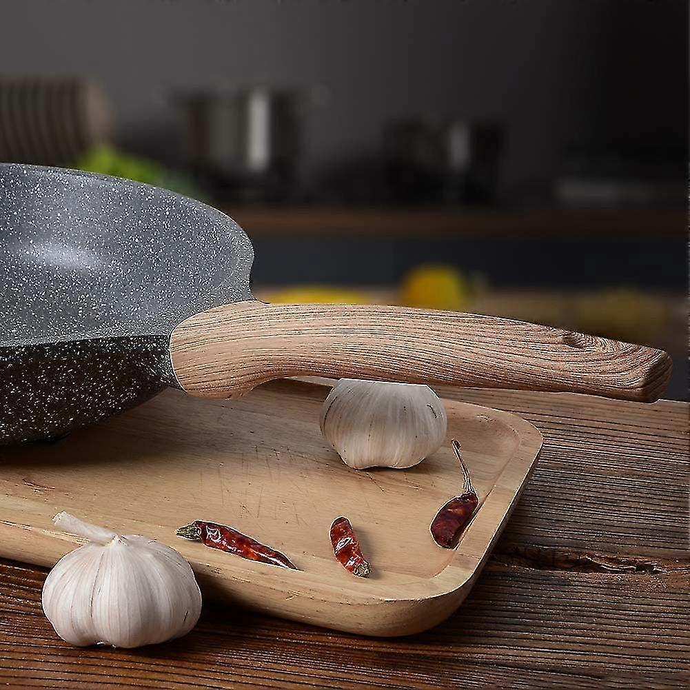 24cm Non-stick Frying Pan, Stone Pans, Granite Coating, Omelet Pan Induction Pans. (grey, 24cm)