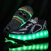 Kids' Mesh Running Shoes & Multi-Wheeled Roller Skates for Boys & Girls