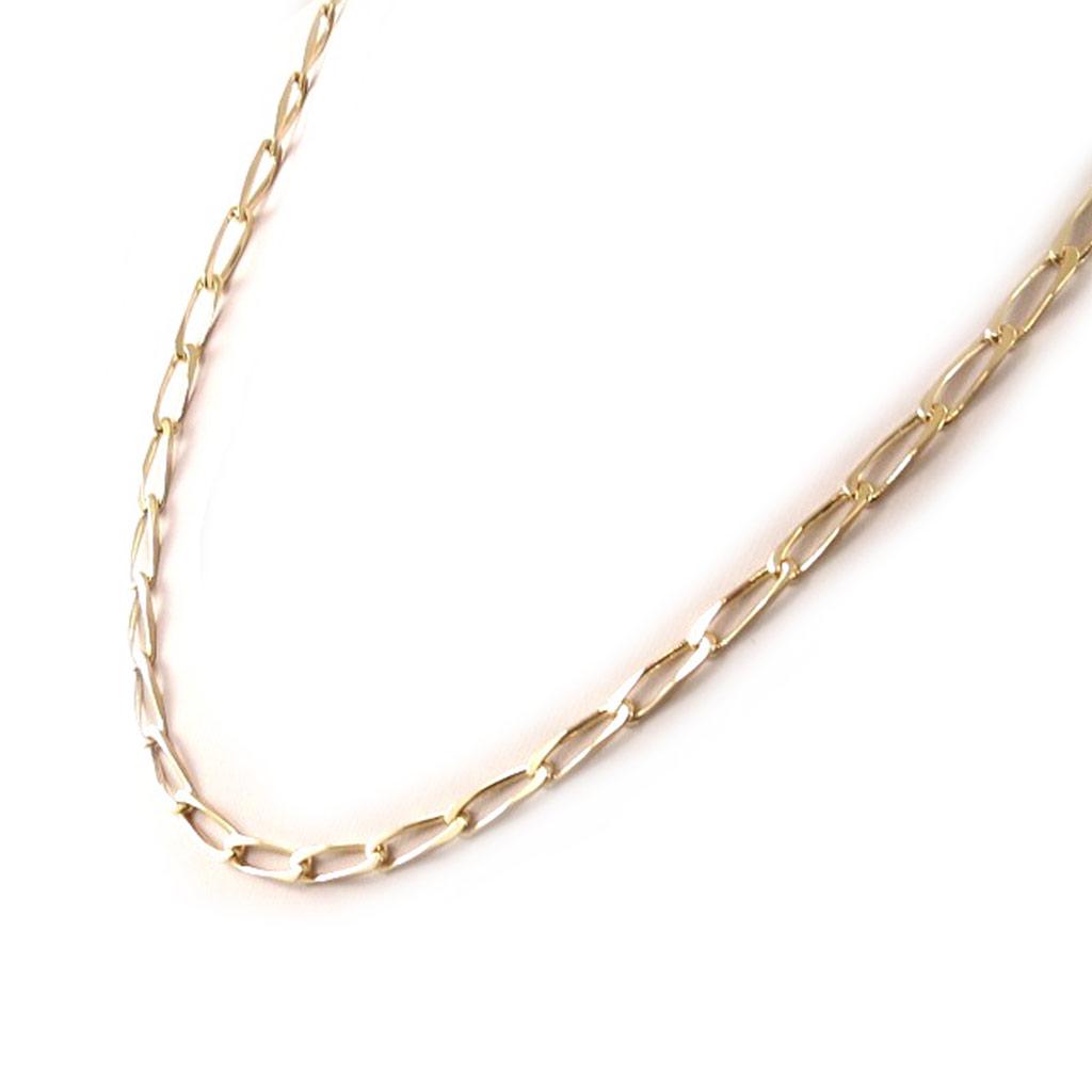 Les Trésors De Lily [C6331] - Pozlacený řetízek na náhrdelník "Diamantový kůň" 50 cm 4,2 mm