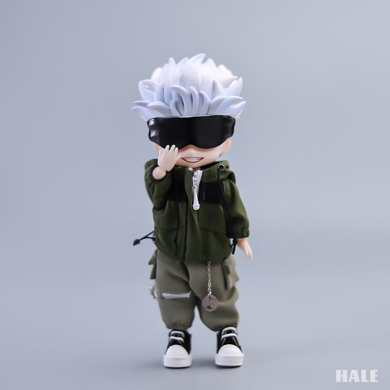 High Quality OB11 Doll Outdoor Jackets Suit Clothes And Pants Suit For Ob11 1/12 Doll Outfit Daily Casual Accessories For Children Diy