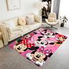 Minnie Mouse Floral Fantasy Area Rug Suitable for Dormitory Playrooms Dining Room Kitchen Antislip Carpet Office home decor Gift for Festivals