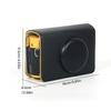 PU Leather Case Camera Bag with Shoulder for MS200 Solid Color Carrying Case Portable