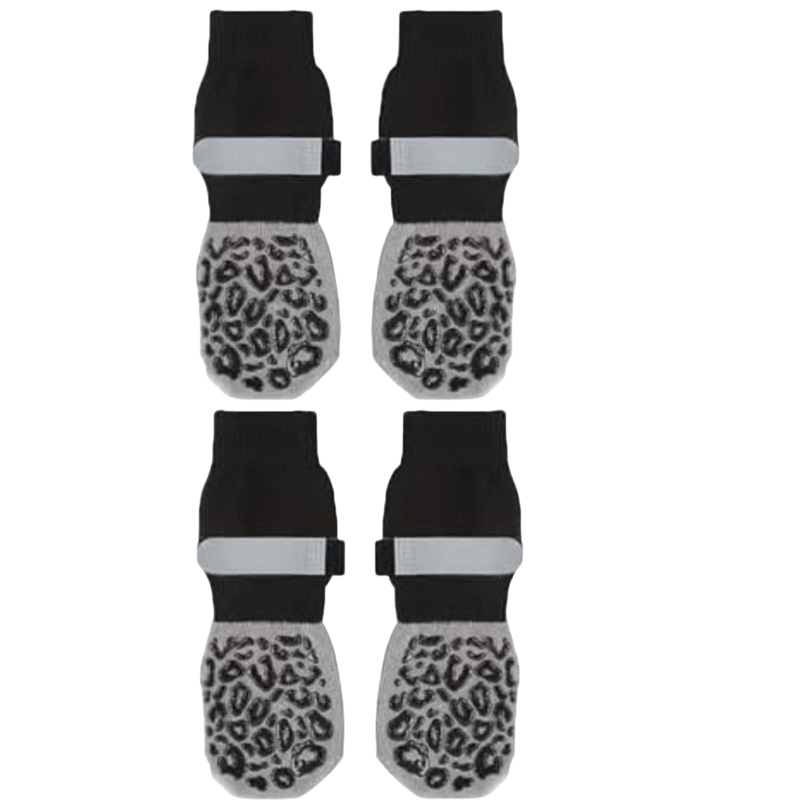 

2 pairs Pet Dogs Breathable Socks Double Design Anti-licking Claws Protection Non-slip Dog Socks Dogs Socks Shoes Pets Supplies S