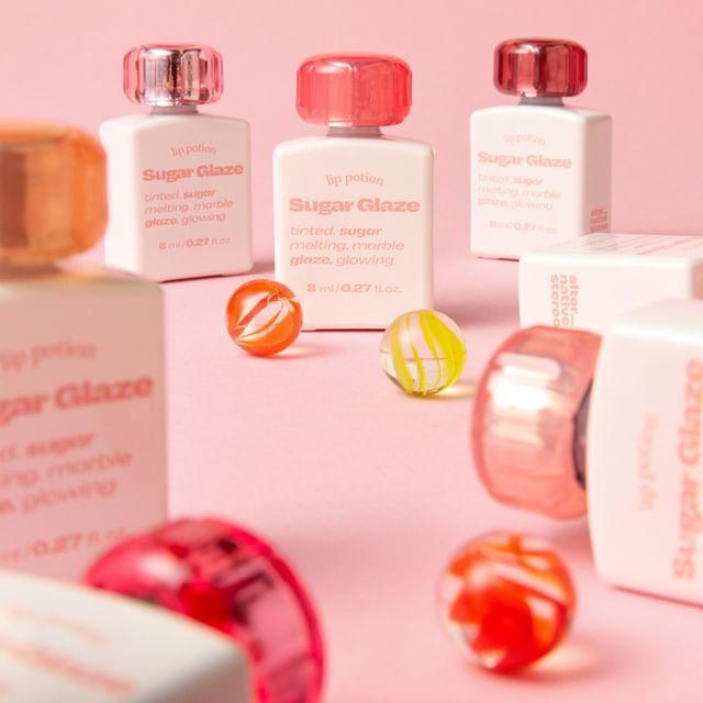 alternativestereo - Lip Potion Sugar Glaze Tint - 7 Colors #03 Barbie Ball