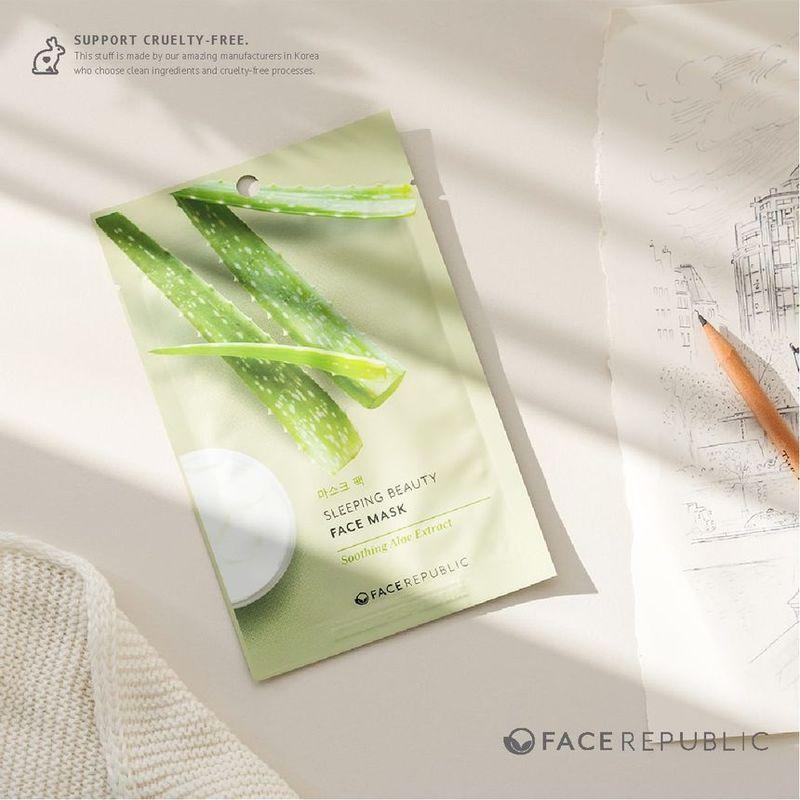Face Republic - Sleeping Beauty Face Mask - 7 Types