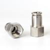 PCF Pneumatic Connector 304 Stainless Steel 1/8” 1/4” 3/8” 1/2” BSP Internal Thread Pneumatic Quick Connector Hose Air Tube