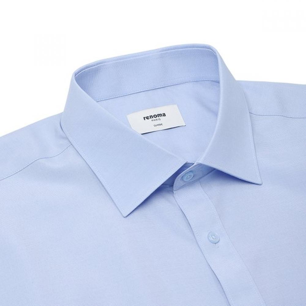 RENOMA Solid Modal Short Sleeve Classic Shirt Rzusg1906 Bu