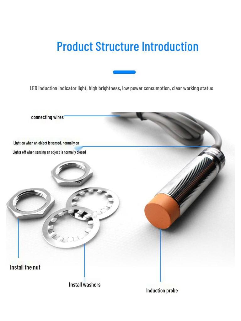 HUGONG Inductive Proximity Switch AB1/AN CN AP CP-1A/3A Sensor