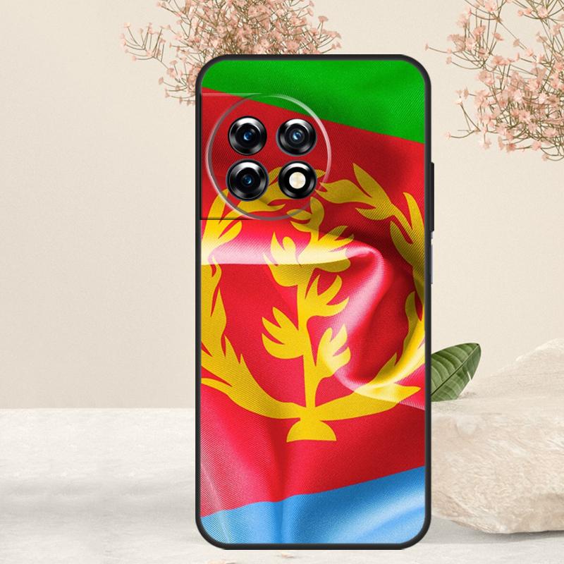 Eritrea Flag Case For OnePlus 15 R 13T 13 13R 12 12R 11 10R 10T 10 Pro Nord 5 CE 4 2 3 Lite N20 N30 Cover