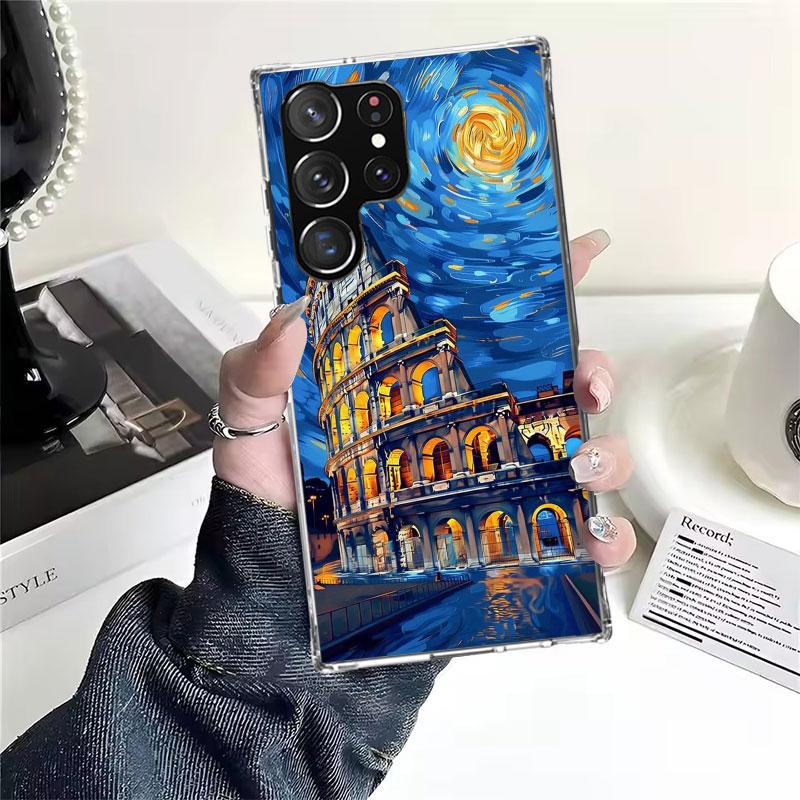 

Roman Colosseum Soft Phone Case For Samsung Galaxy S22 S23 S24 S25 Edge S26 Ultra S20 FE S21 Plus + Fundas Coque Galaxy S20 S21 Samsung S22 Ultra
