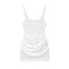 European & American Style 2025 Summer Elegant Sleeveless Bodycon Bandage Dress