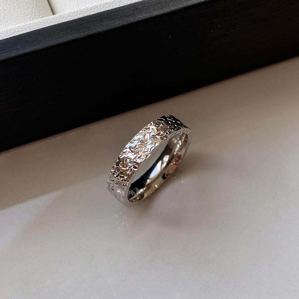 

Кольцо с неровной текстурой, открытое, светлая роскошь, нишевый дизайн, модное, универсальное, высококлассная бижутерия