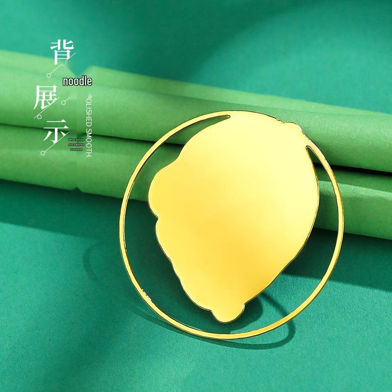 Sichuan Chengdu Giant Panda Metal Bookmark Gift Box - Cute Cartoon Chinese Style