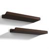 Set di 2 Mensole Moderne Fluttuanti da Parete Mensole per Libri per Cameretta in Legno Rustico Mensola Cornice per Foto per Soggiorno Cucina