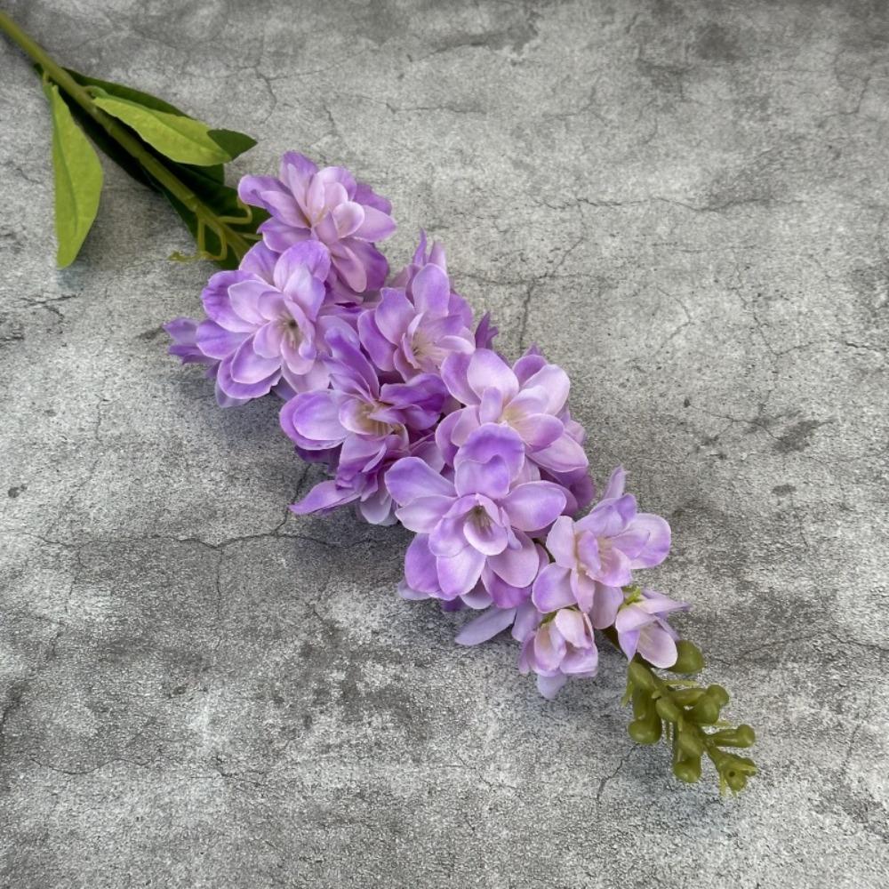 Silk Artificial Hyacinth 85CM Artificial Flowers Fake Violet Flower  for Home Wedding Decor